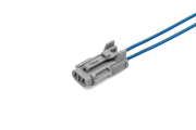 Колодка 2-х контактная к датчику температуры воздуха MG610320-4 2172-8121210, с проводами (Cargen)