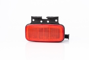 Фонарь   Габаритный  контурный   диодный   КРАСНЫЙ   FRISTOM  12-30v   FT075CKLED  с кронштейном