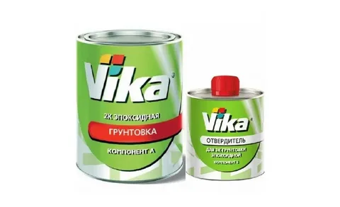 Грунтовка  эпоксидная   VIKA   2К   1,21+0,17 отв.   																													