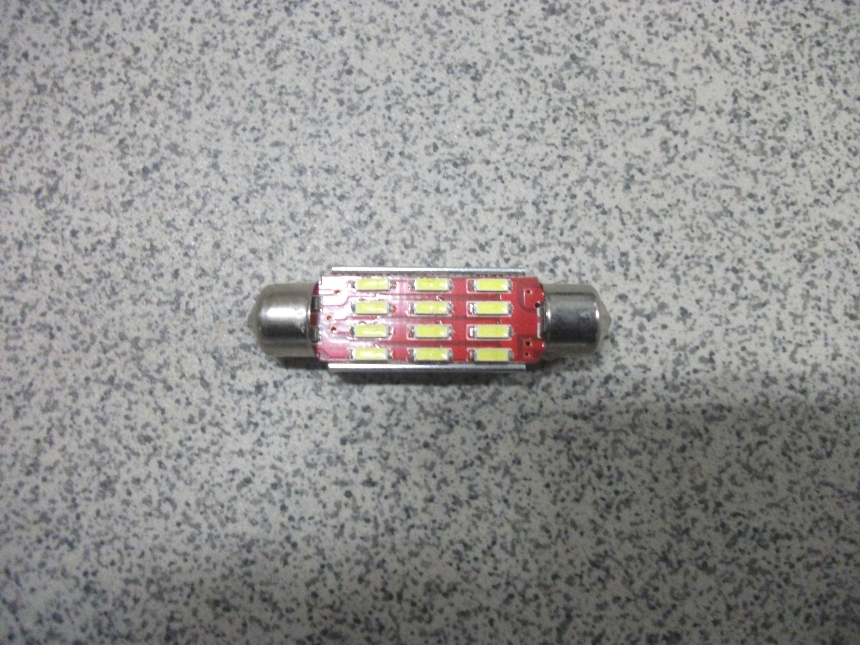 T11  Светодиод  салонный 41 мм   12 SMD  радиатор