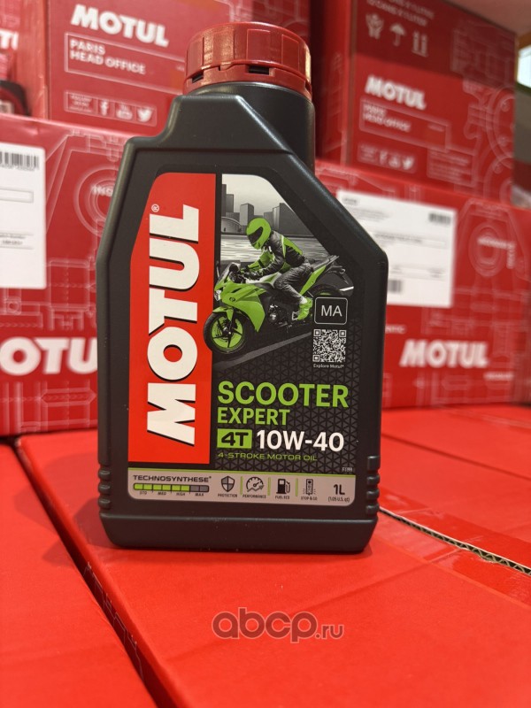Масло моторное   MOTUL   SCOOTER   EXPERT   4Т   10W-40    1 л