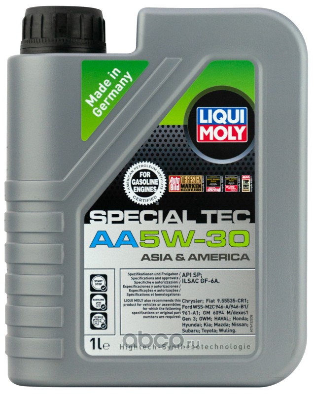 Масло моторное   LiquiMoly Синт-ое Special Tec AA 5W-30 SP GF-6A   1л