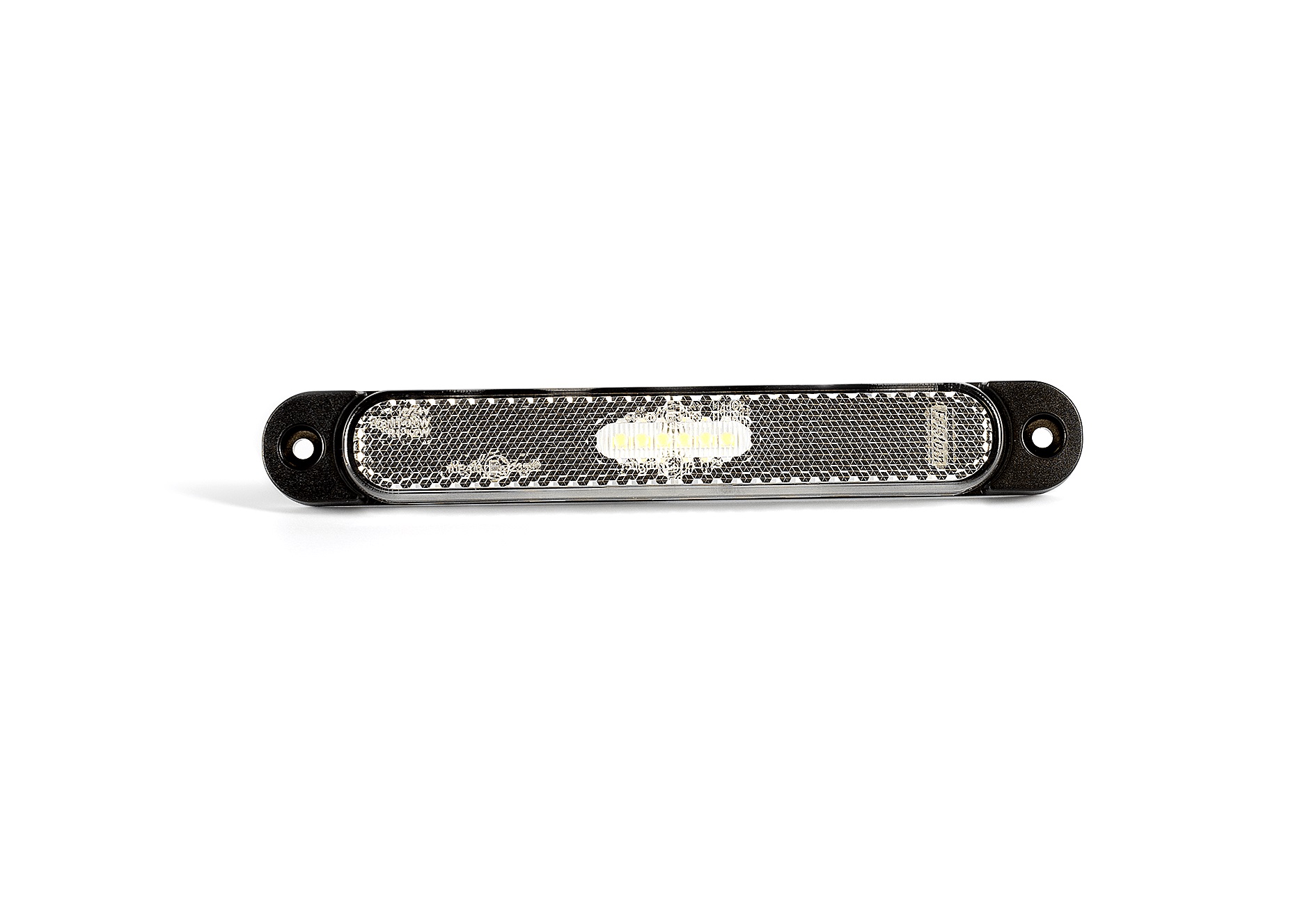 Фонарь   Габаритный  контурный   диодный   БЕЛЫЙ   FRISTOM  12-30v   FT-065 B+R LED  (168*23*11) 