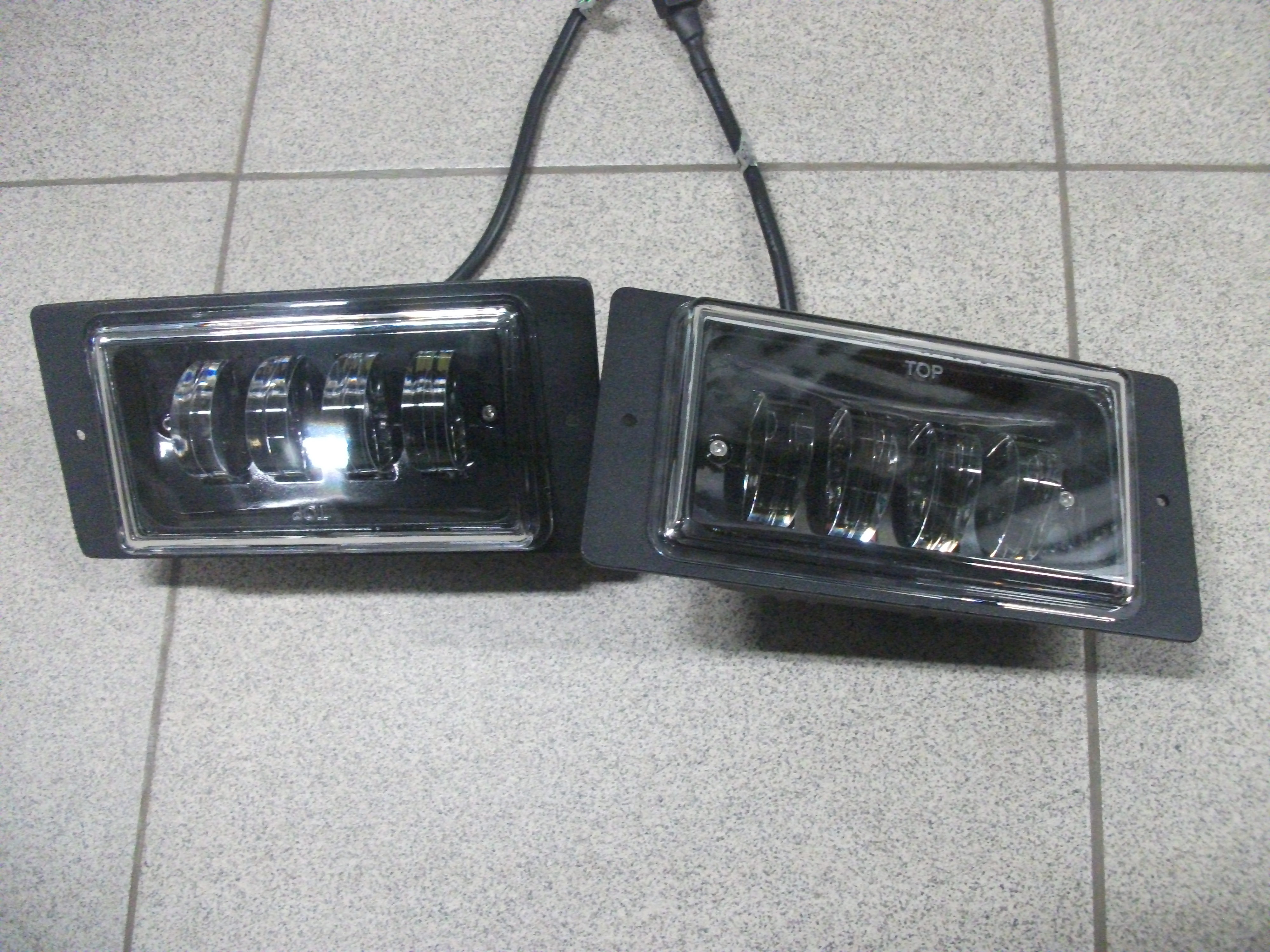 Фара   Противотуманная   2110  LED   линза    40W