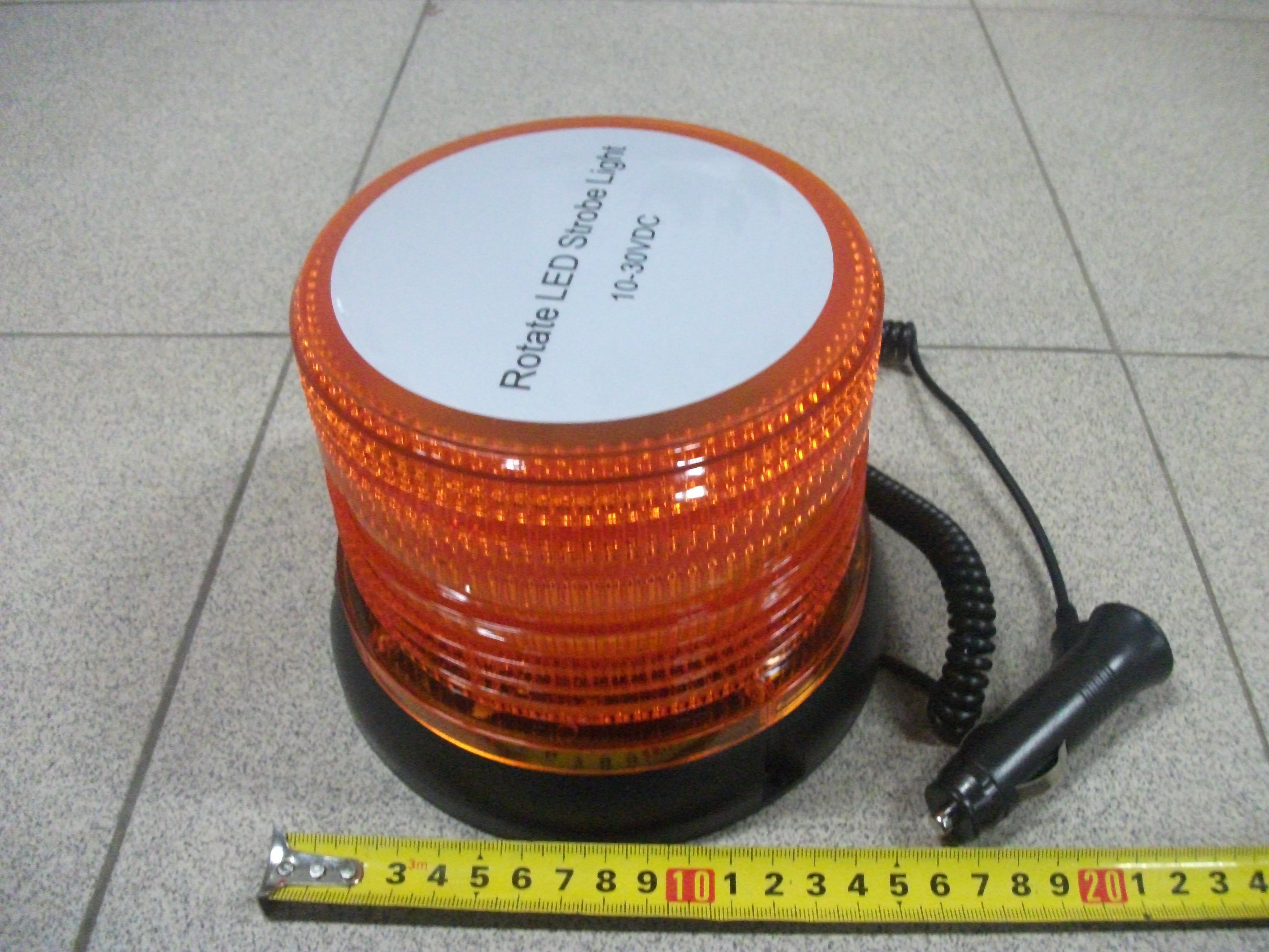 Маяк   Проблесковый  светодиодный  10-30V 48LED 2 режима (на магните,штекер в прикуриватель) большой