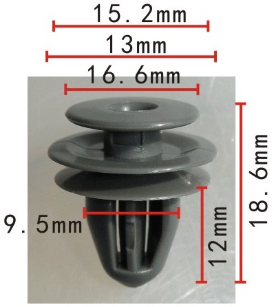 Клипса   C-0625    91560-SP0-003, 91560SP0003, 91560-S7A-003, 91560S7A003