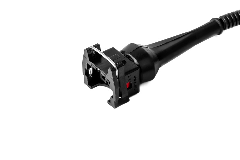 Колодка 2-х контактная 1284485110 в гофре к датчику детонации для ГАЗ, Lada (ВАЗ), UAZ (Cargen)