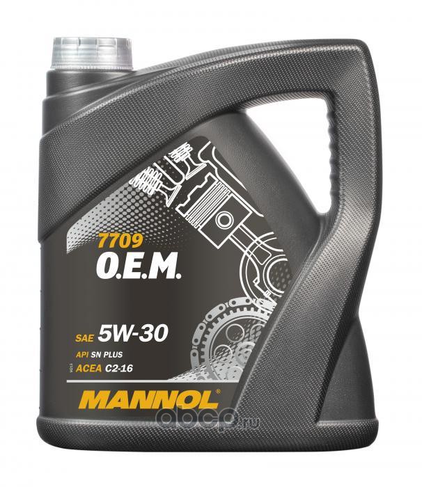 Масло моторное   MANNOL  FOR  TOYOTA   SAE 5W-30     синтетическое   5 л
