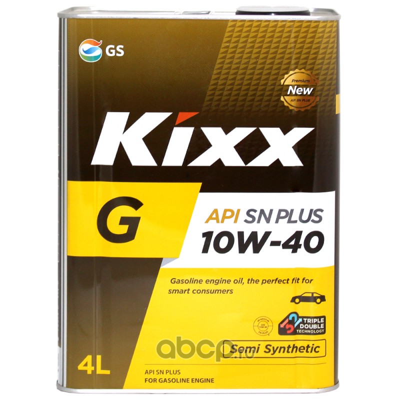 Масло моторное Kixx GX5 SN Plus 10W-40  4л