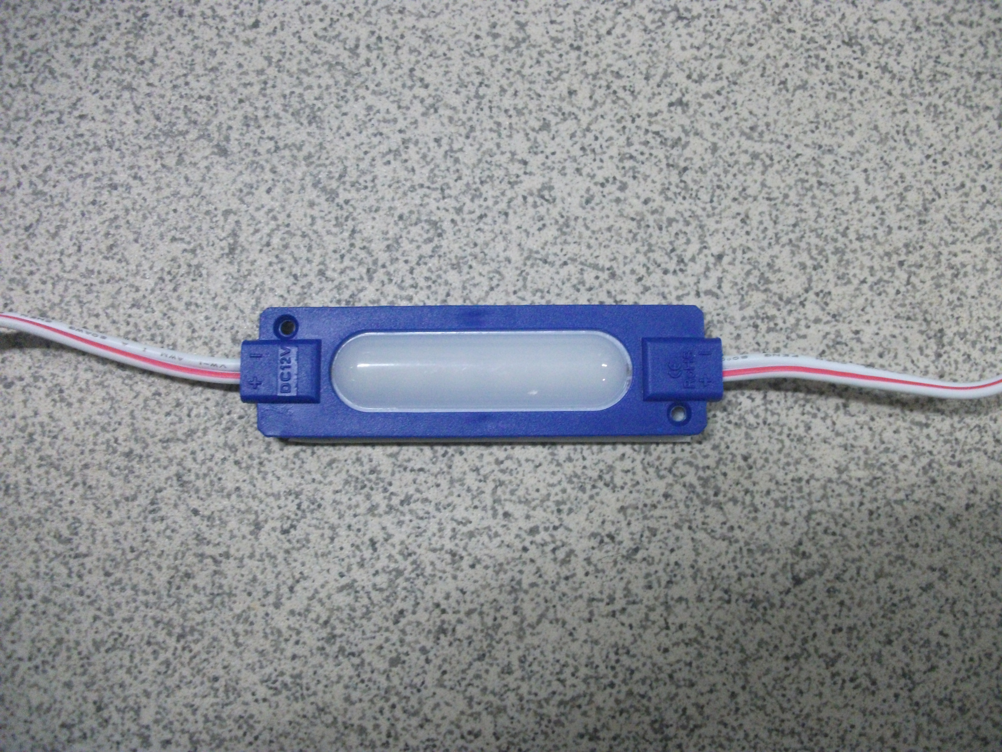Фонарь   Габаритный  контурный   диодный   СИНИЙ   (ПЛАФОН)  DC12V