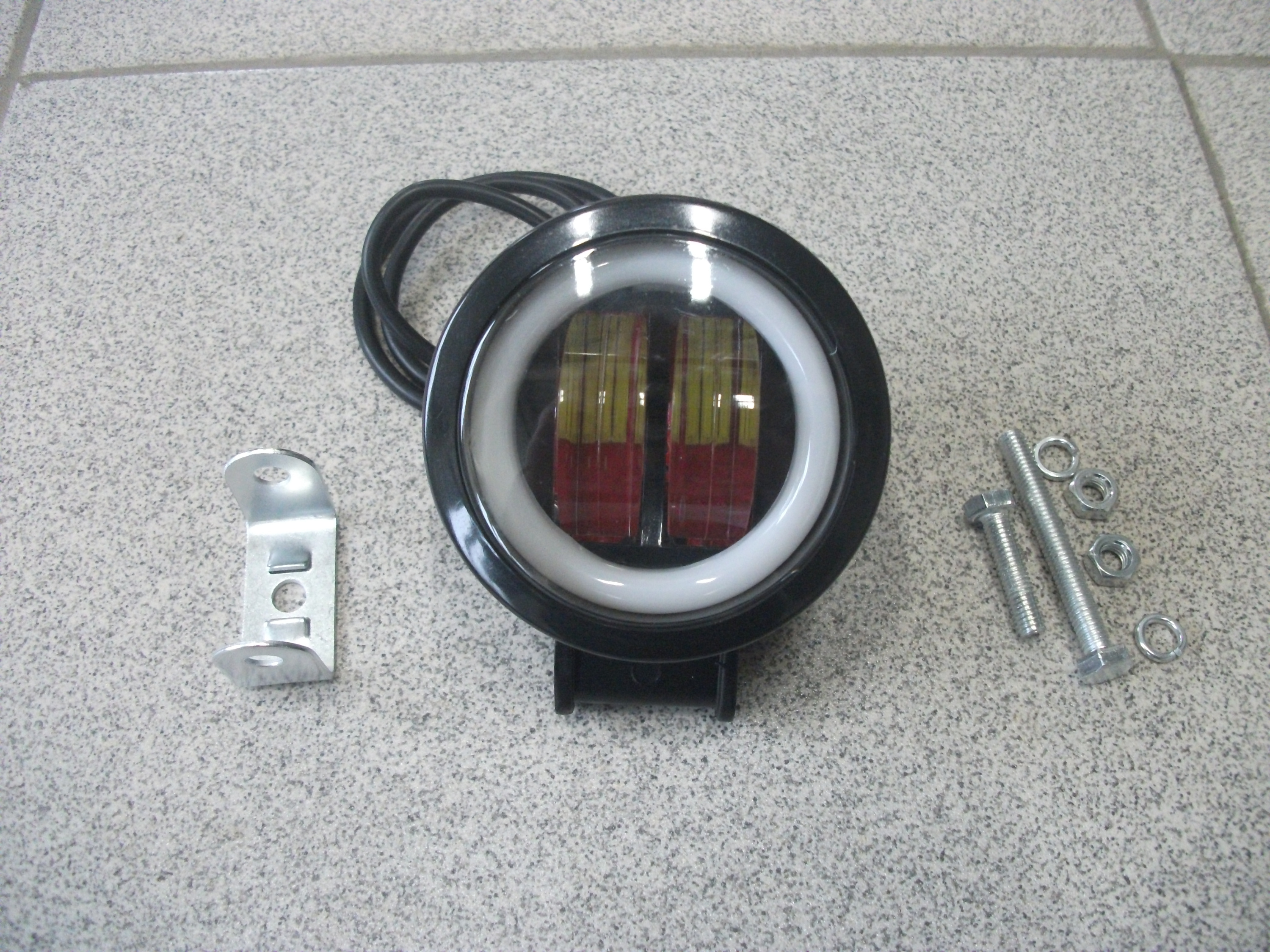 Фара   Противотуманная   20W-CIR-BLACK   LED    (круглая)(G0029,M-08,R-09-Y)