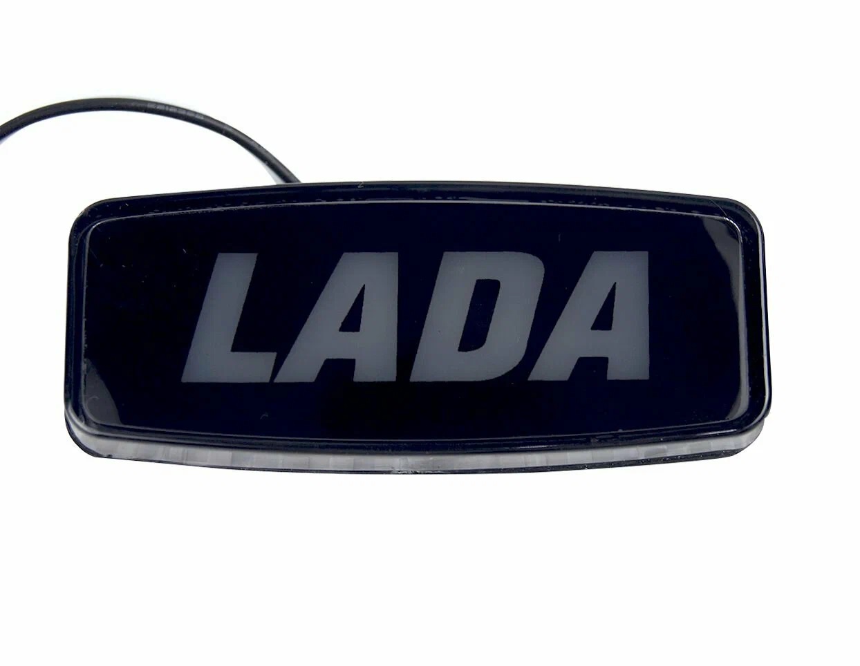 Орнамент   " LADA " Заглушка Повторителя   с подсветкой   белый     2170      