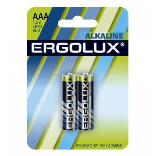 Батарейки  ERGOLUX  АА   пальчиковые   