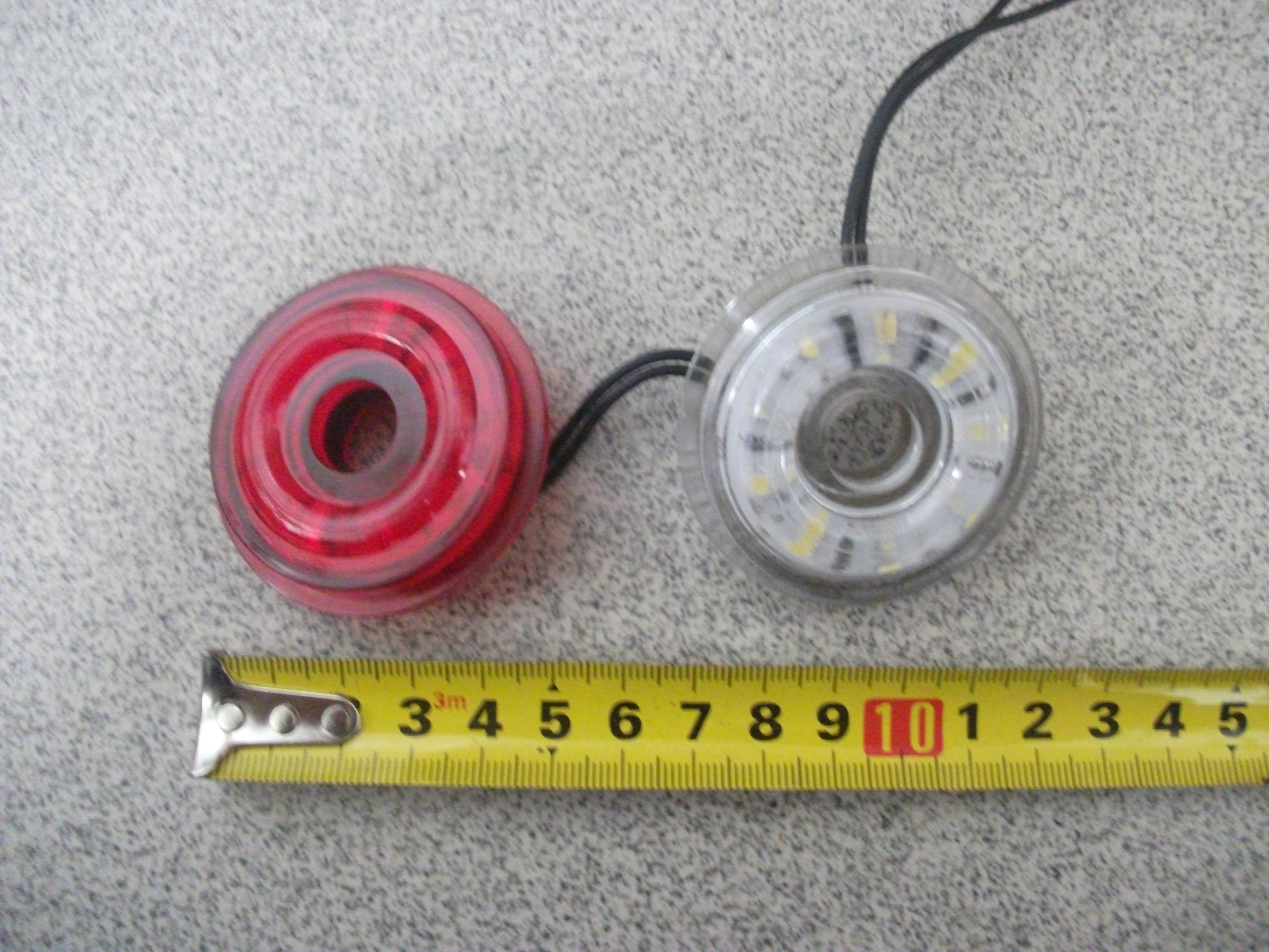 Элемент светодиодный  (солнышко)  12-24V     КРАСНЫЙ/БЕЛЫЙ   ГФ-3 LED3
