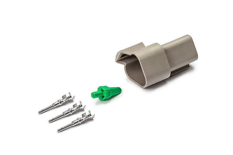Колодка 3-х контактная DT043P (Cargen)