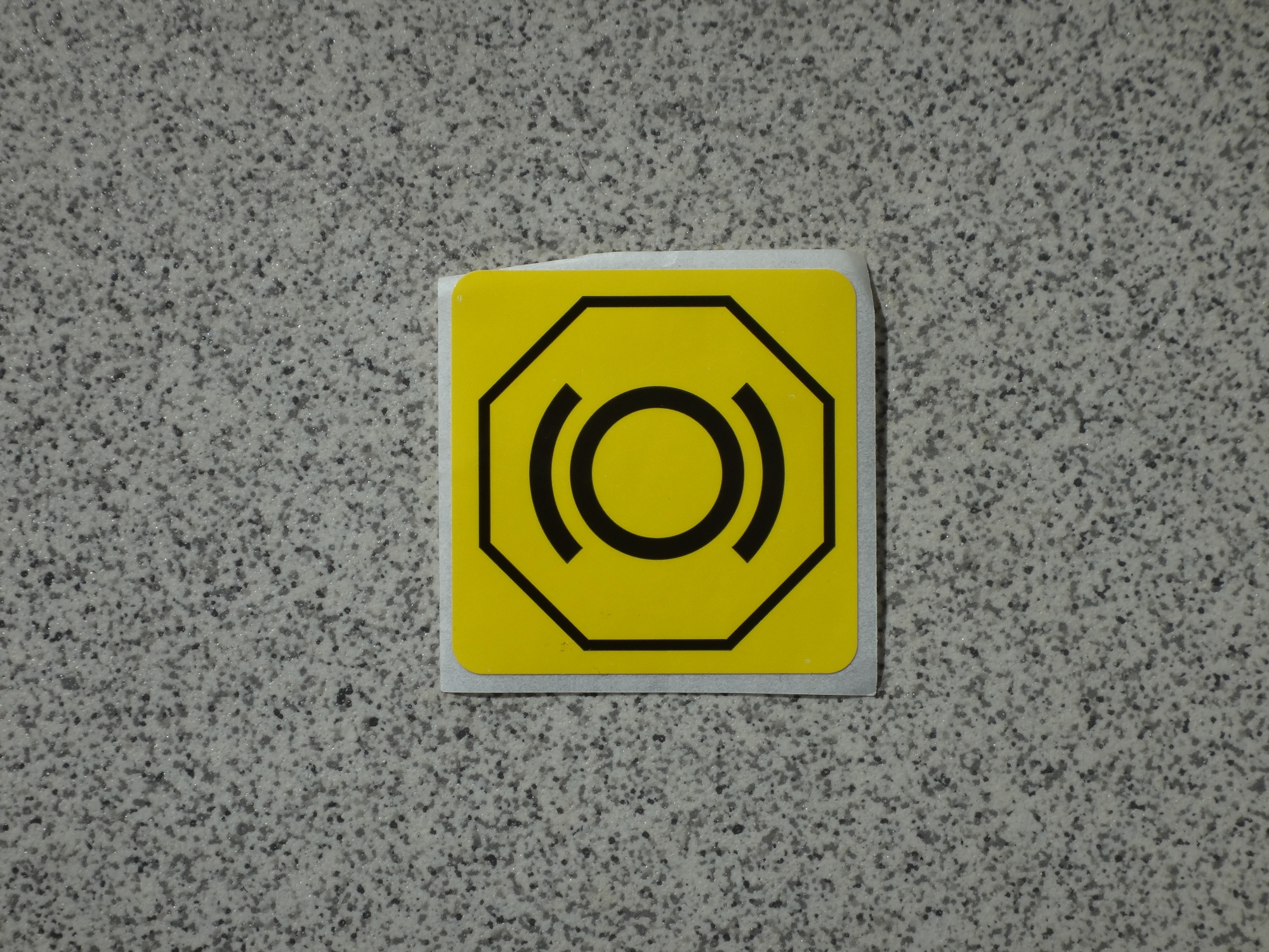 Наклейка "0"