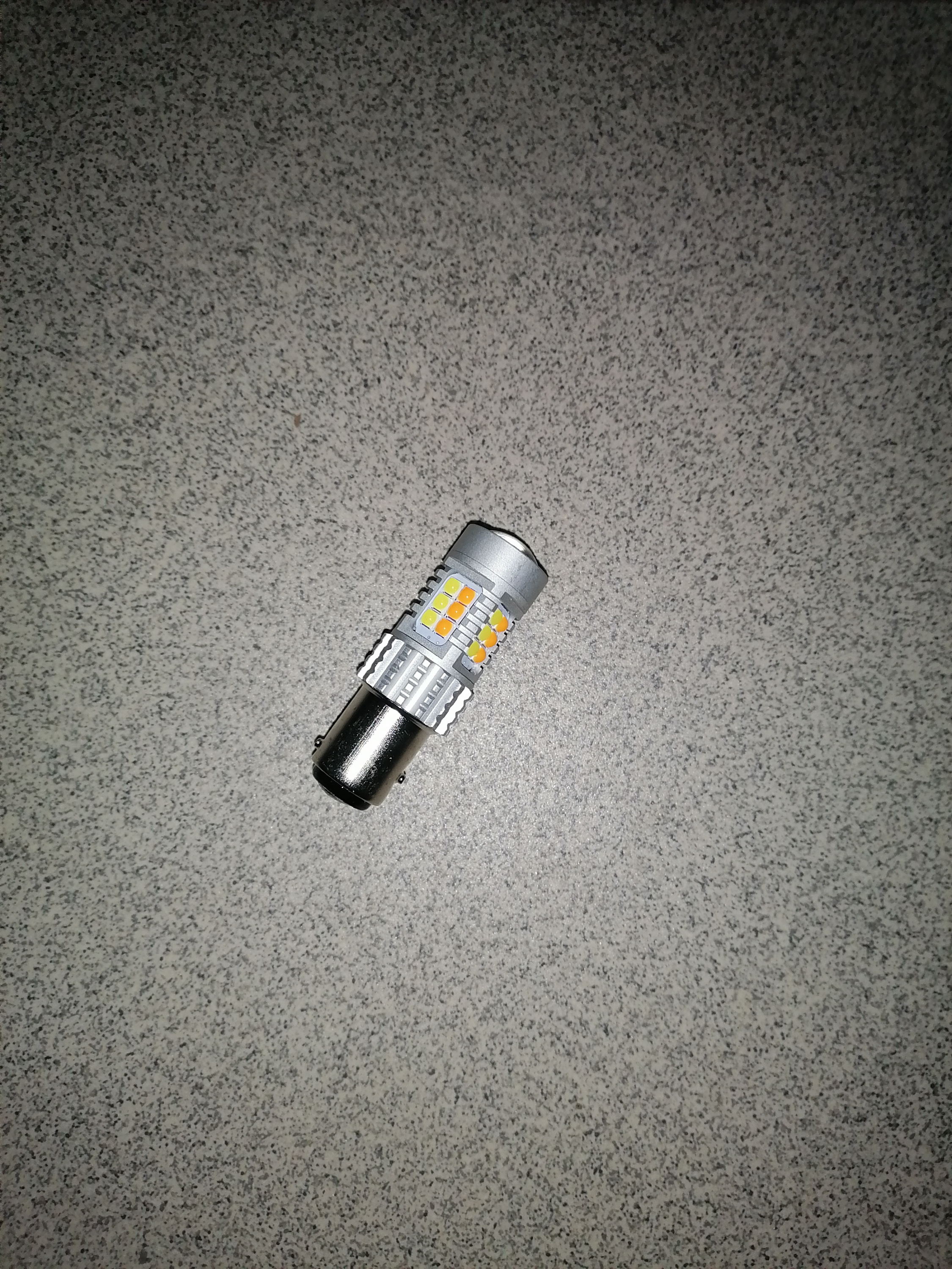 S 25 Светодиод  2-х контактный 30 SMD    ЛИНЗА   БЕЛЫЙ+ЖЕЛТЫЙ