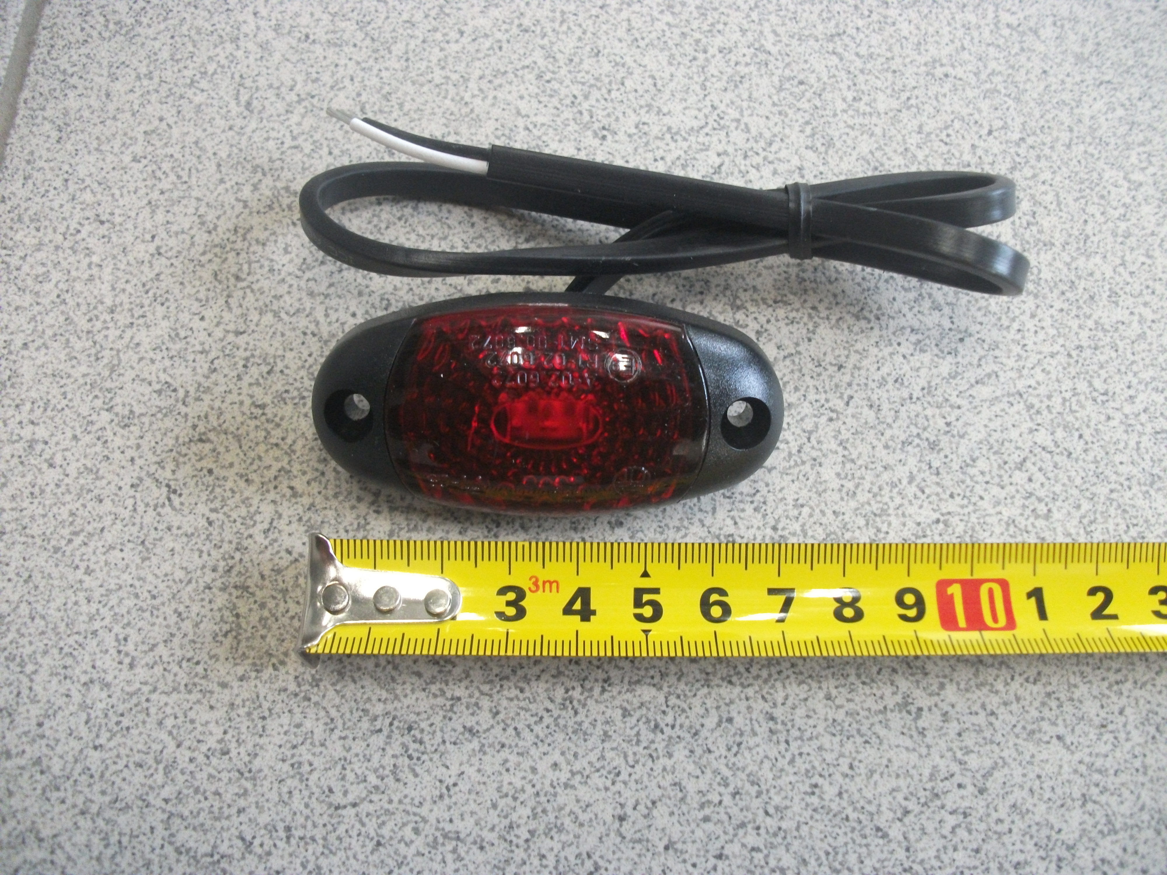Фонарь   Габаритный  контурный   диодный   КРАСНЫЙ   FRISTOM  12-30v   FT025CLED