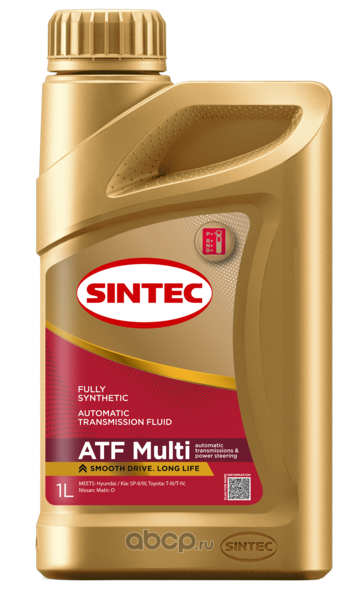 Масло трансмиссионное   SINTEC   ATF MULTI  1л