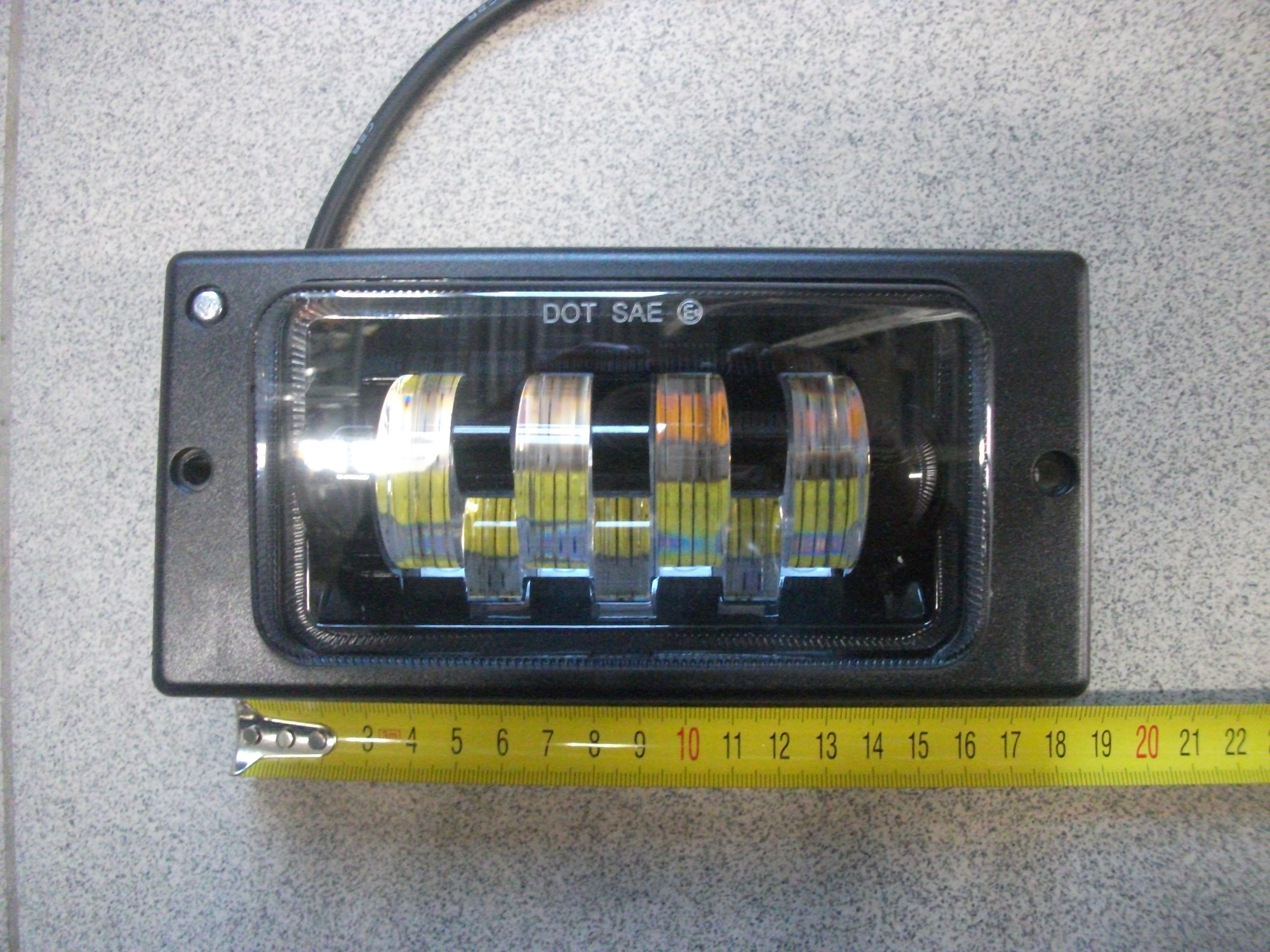 Фара   Противотуманная   2110  LED   линза Белый-Жёлтый   70W