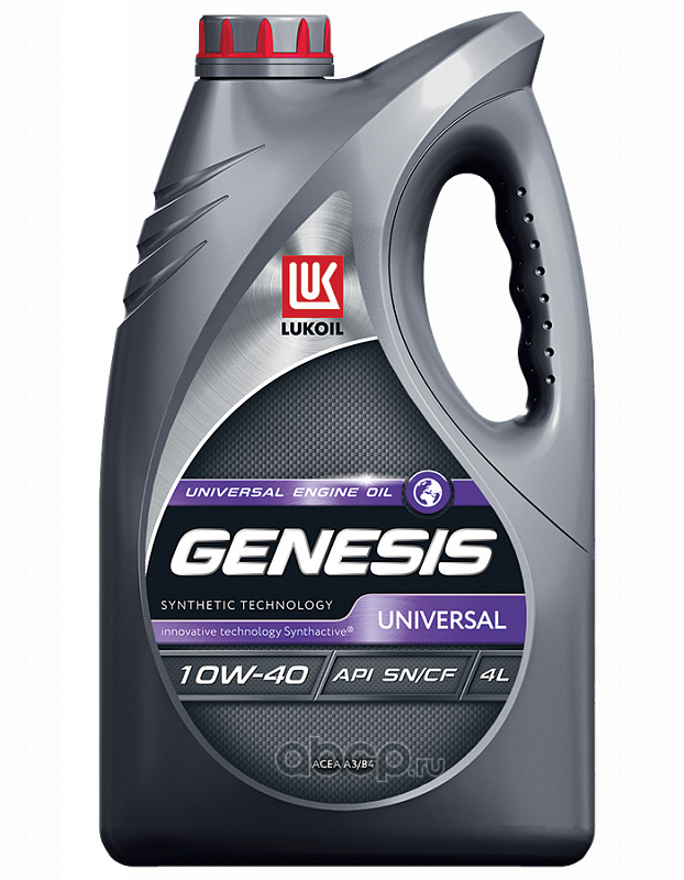 Масло моторное   ЛУКОЙЛ Genesis Universal  10W40 4л полусинтетика