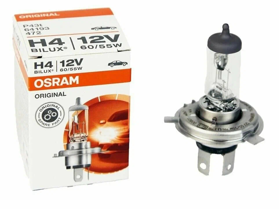 H4   12v 55/60w   OSRAM P43t-38