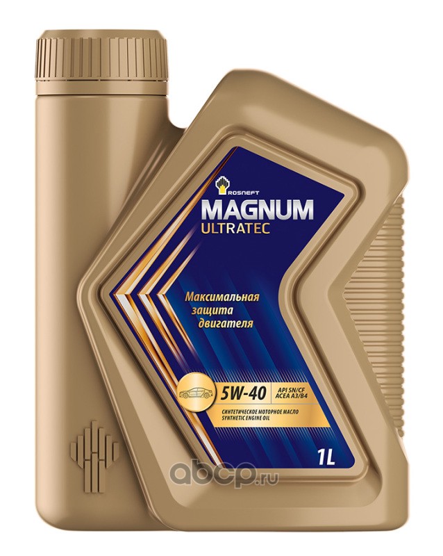 Масло моторное   ROSNEFT  Magnum  ULTRATEC  SAE 5W-40 синт 1 л   