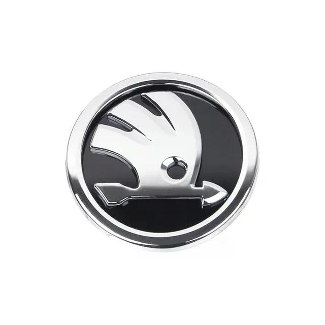 Логотип сменный SKODA  (2шт)