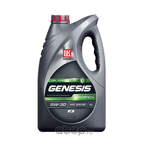 Масло моторное   ЛУКОЙЛ Genesis Armortech JP  5W30 4л синтетика