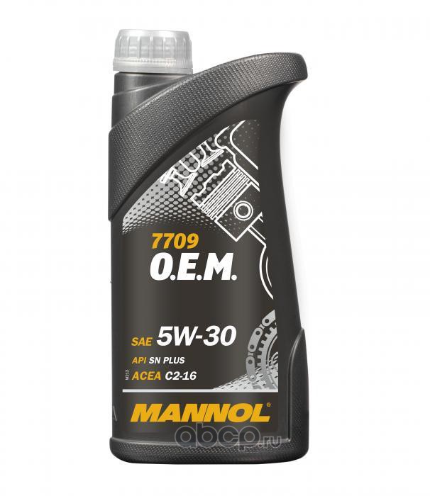 Масло моторное   MANNOL  FOR  TOYOTA   SAE 5W-30     синтетическое   1 л