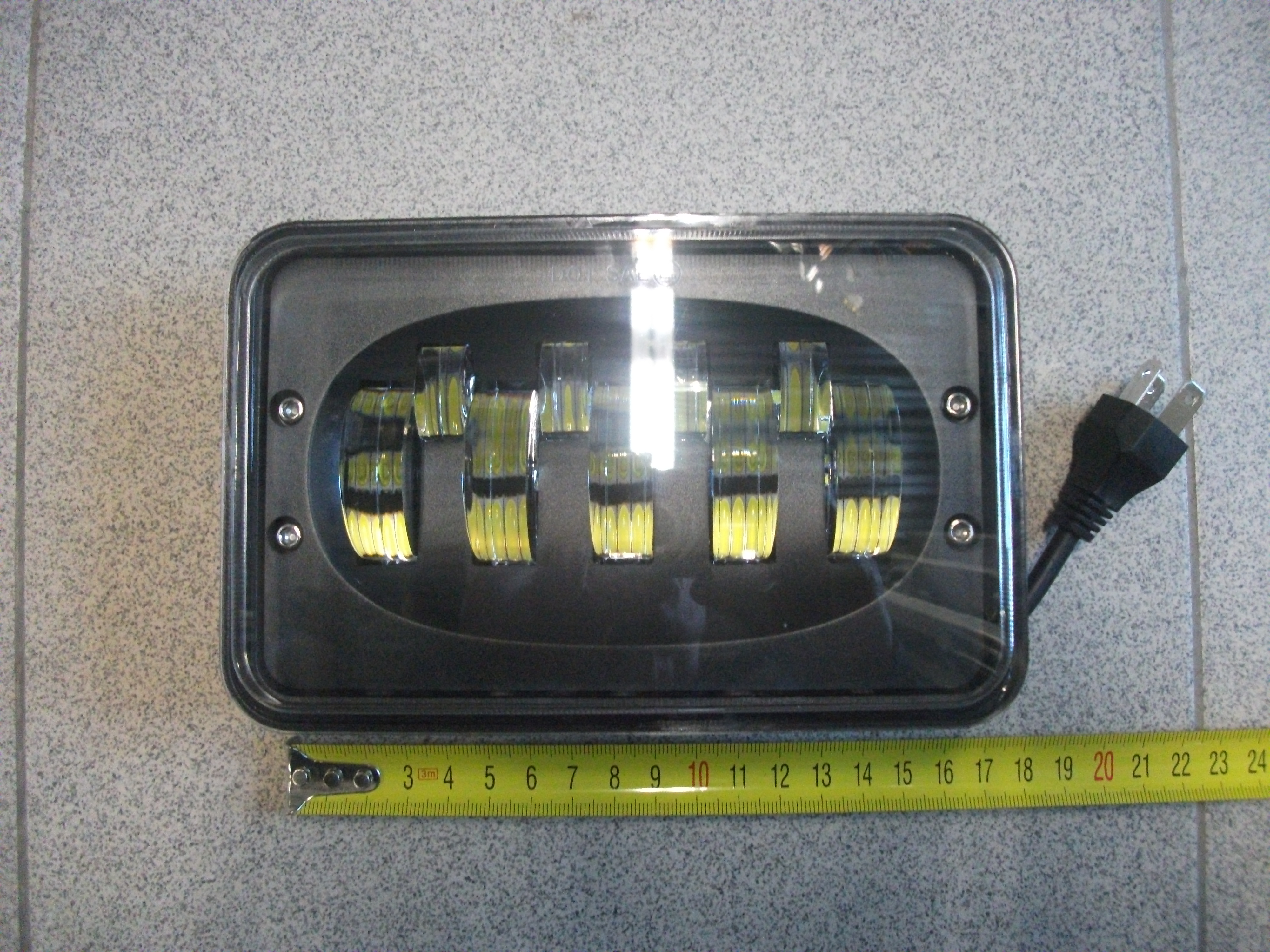 Фара   Противотуманная   90S-REC-BLACK   LED  ближний/дальний  G0128-9LINZ  KA-233-01  G0374