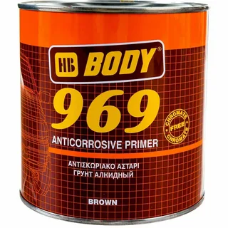 Грунтовка   BODY 969  коричневый  (1л)