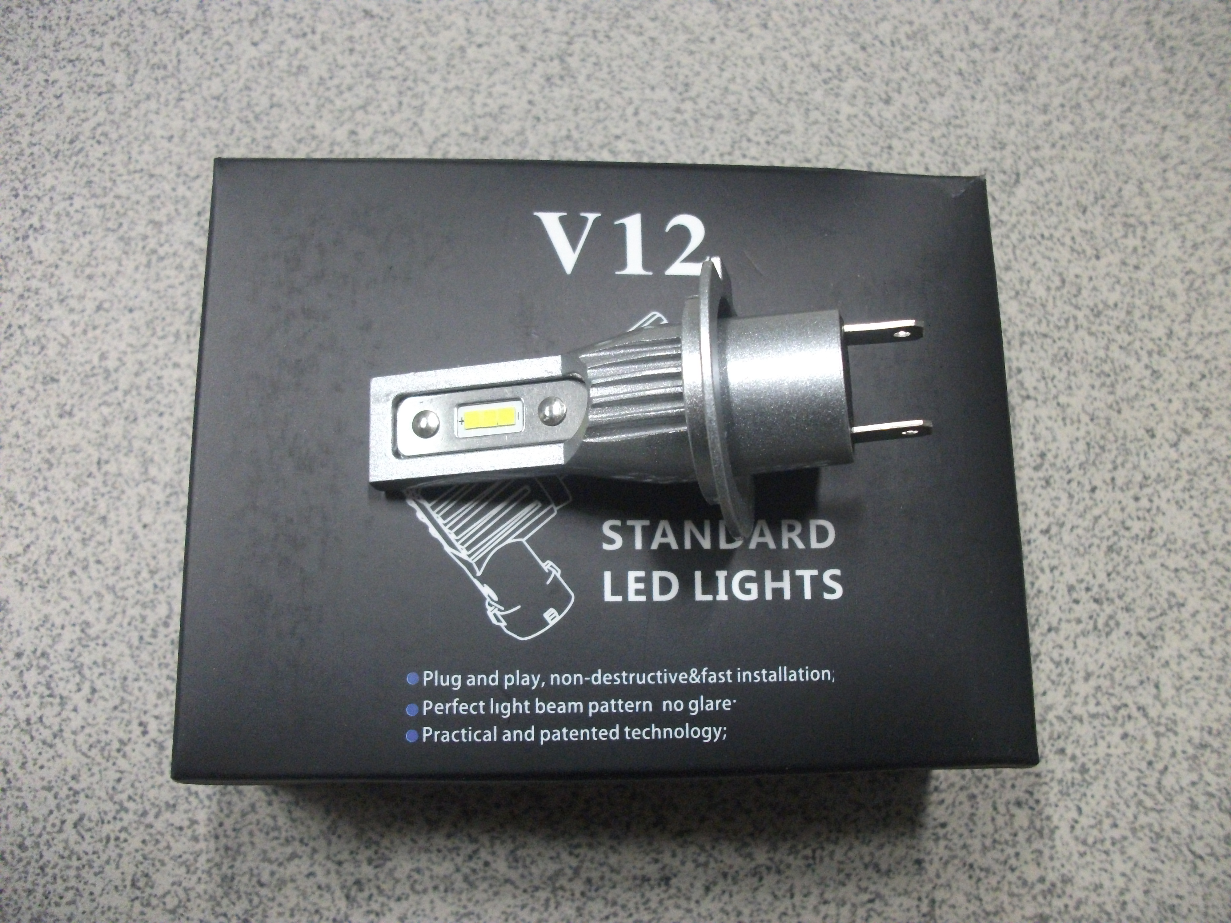 H7   Светодиод   LED   V12   без вентилятора