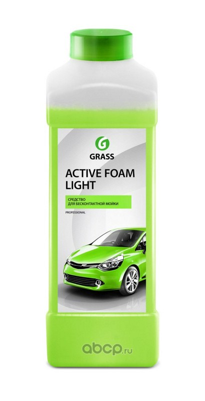 Автошампунь-средство  для  б/к  мойки  1л  GRASS  Active Foam Light