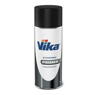 Грунтовка  аэрозоль   ЧЕРНАЯ   (0,5 л)   PRIMER  VIKA