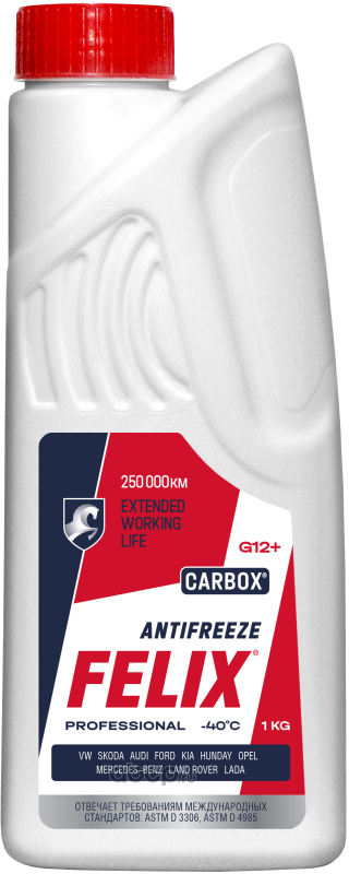 Антифриз Felix Carbox 1кг красный