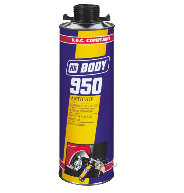 Мастика   BODY 930   антикорозийная  черная   под пистолет