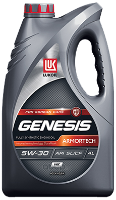 Масло моторное   ЛУКОЙЛ Genesis Armortech HK  5W30 4л синтетика