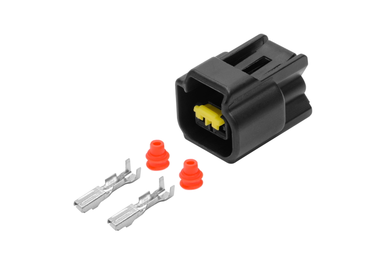 Колодка 2-х контактная DJ7022Y-2.3-21 топливной форсунки Ford Focus (Cargen)