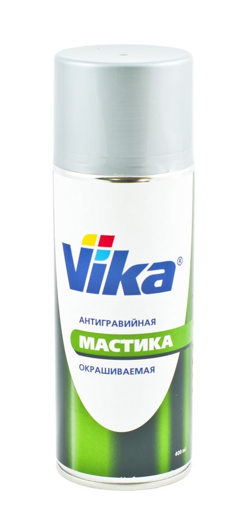 Мастика  аэрозоль   Антигравийная   СЕРАЯ   (0,5 л)   VIKA