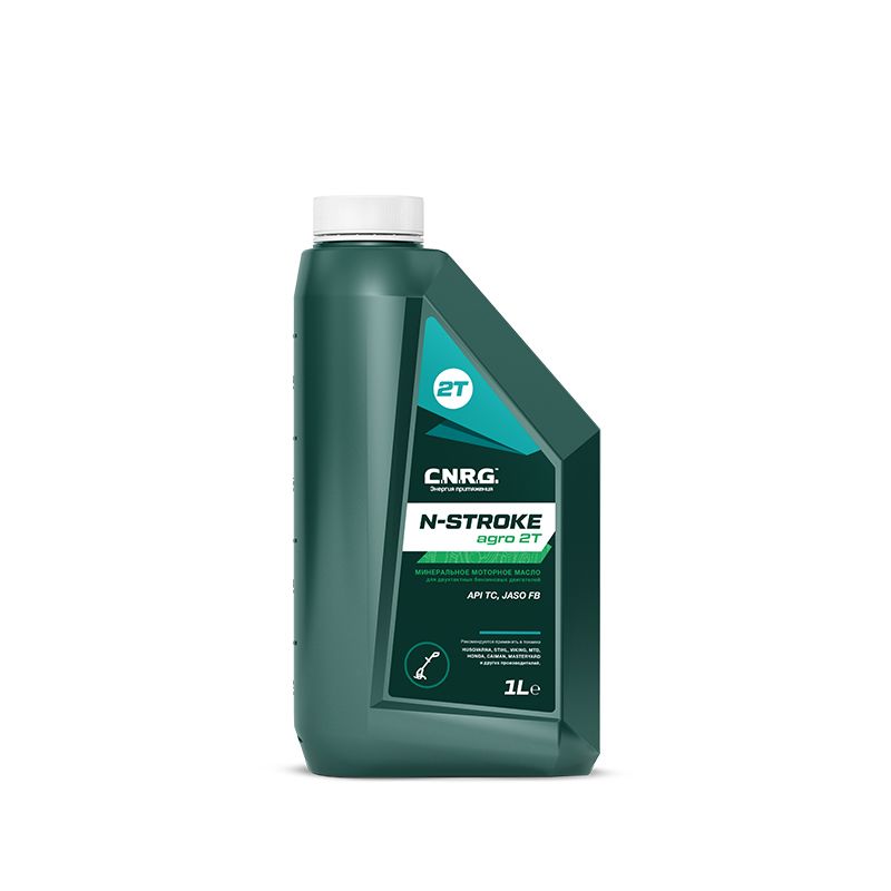 Масло моторное   CNRG   N-STROKE  Agro   2Т   полусинтетическое   1 л