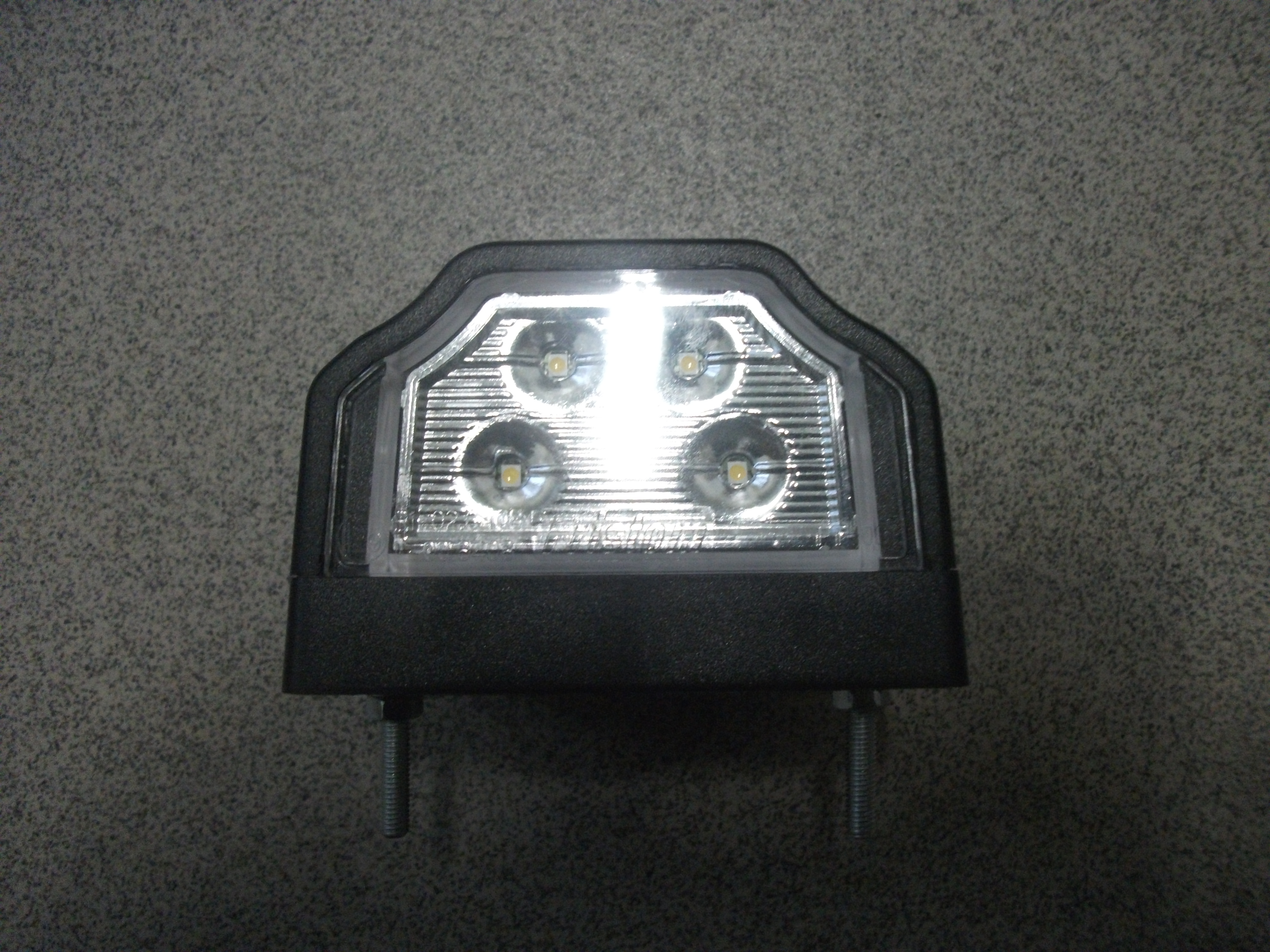 Фонарь  Подсветки  Номера  12-30v   LED  FRISTOM  4 диода Черный