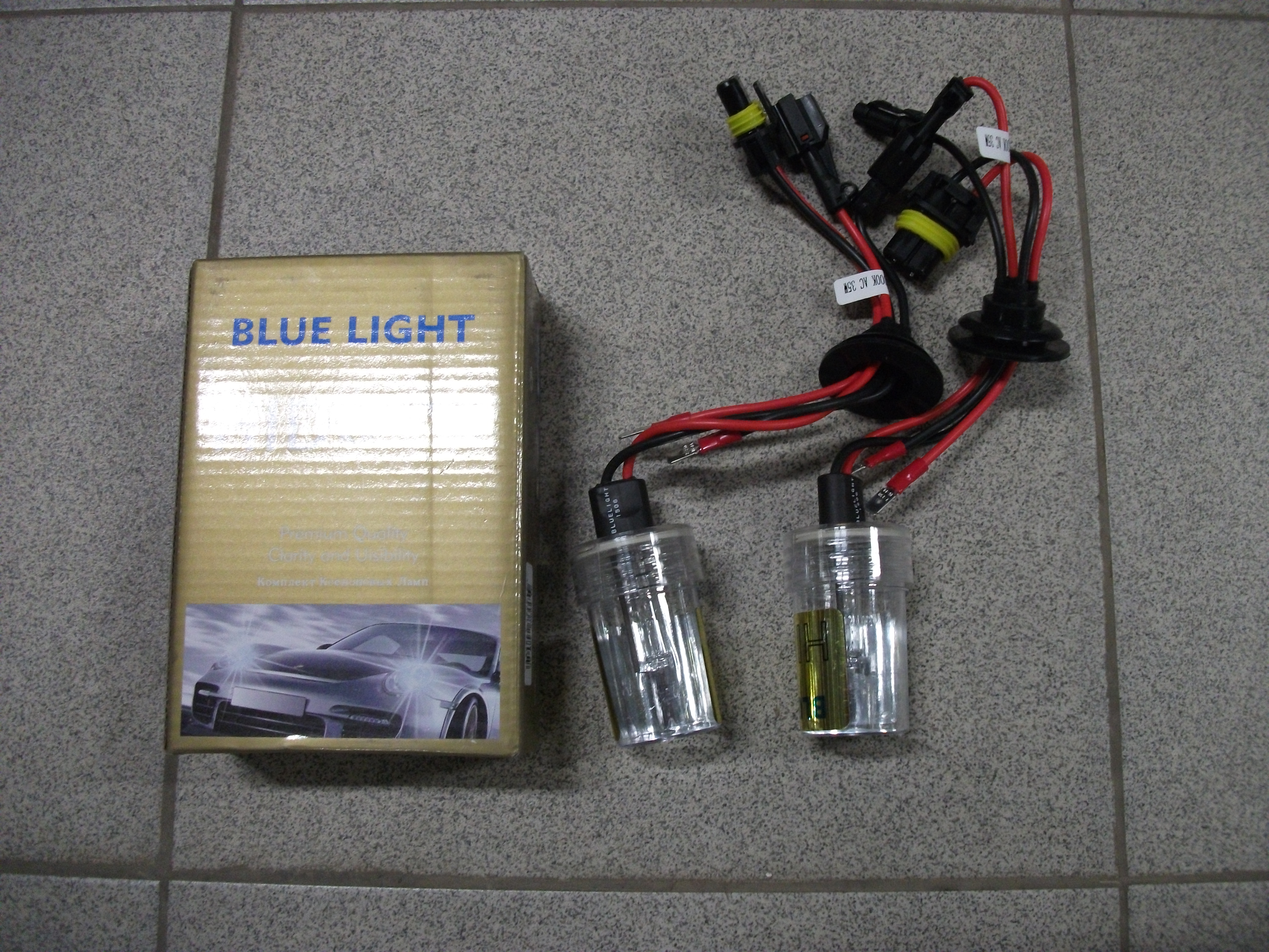 H3   Ксеноновые лампы "BLUE LIGHT" H3 5000K (2 шт)
