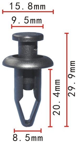 Клипса   C-0121    76882-57A00, 7688257A00