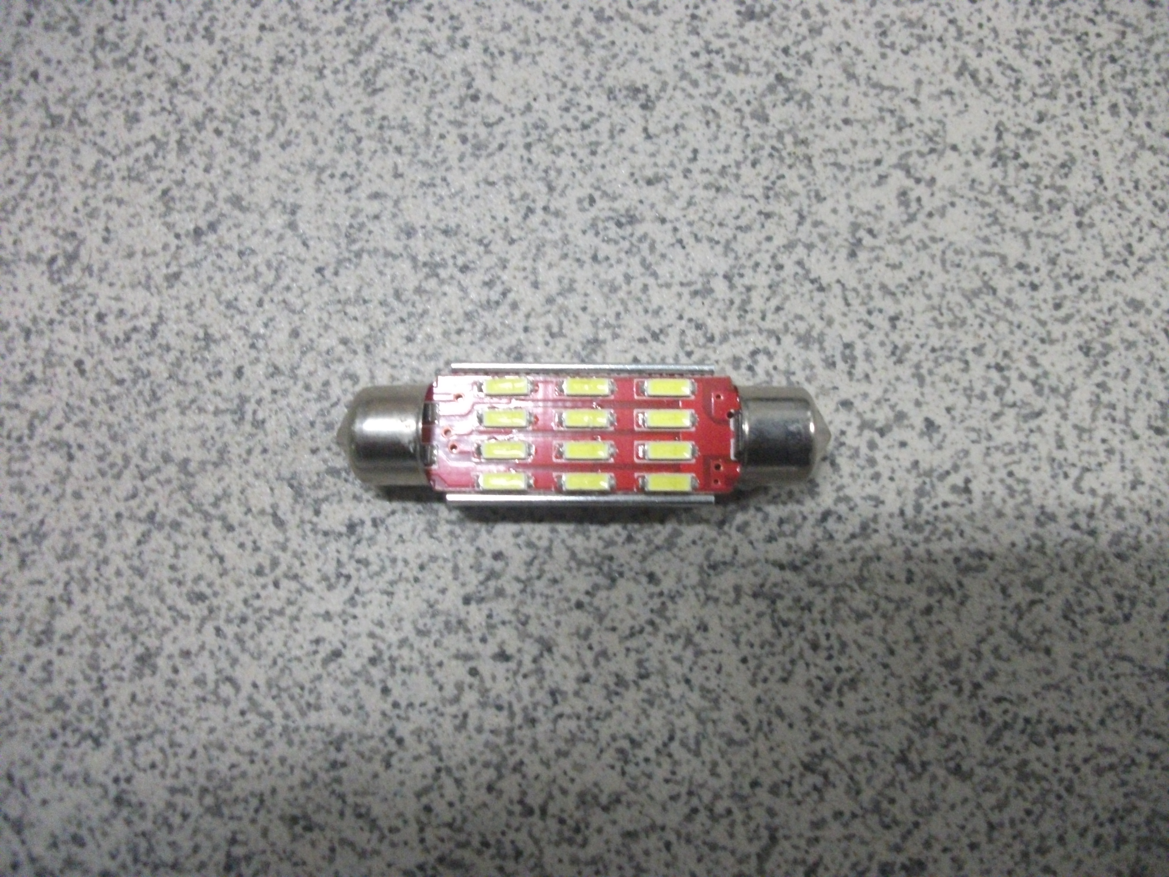 T11  Светодиод  салонный 41 мм   12 SMD  радиатор