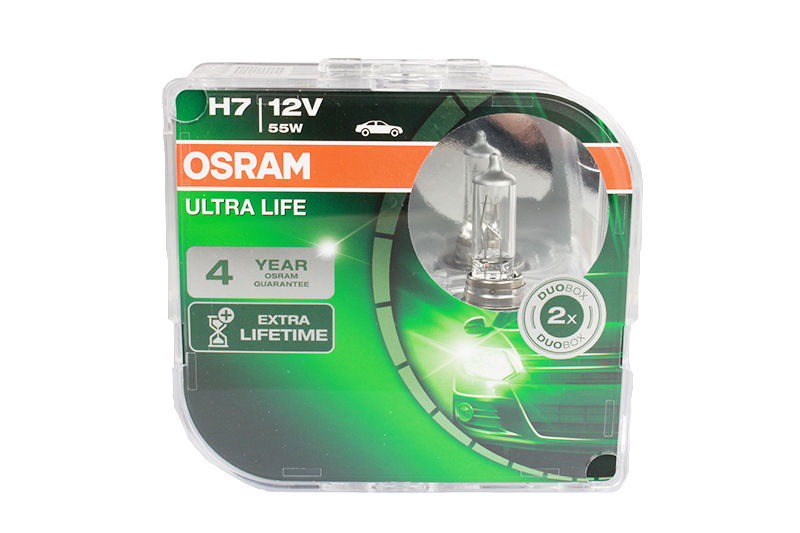 H7   12v 55w   OSRAM  ULTRA LIFE