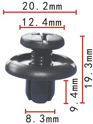 Клипса   C-0128    91512-SM4-003, 91512SM4003