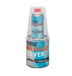 Грунтовка  акриловая  OTRIX ORANGE SILVER  4+1  серый  (0.8л+0.2л) 140318
