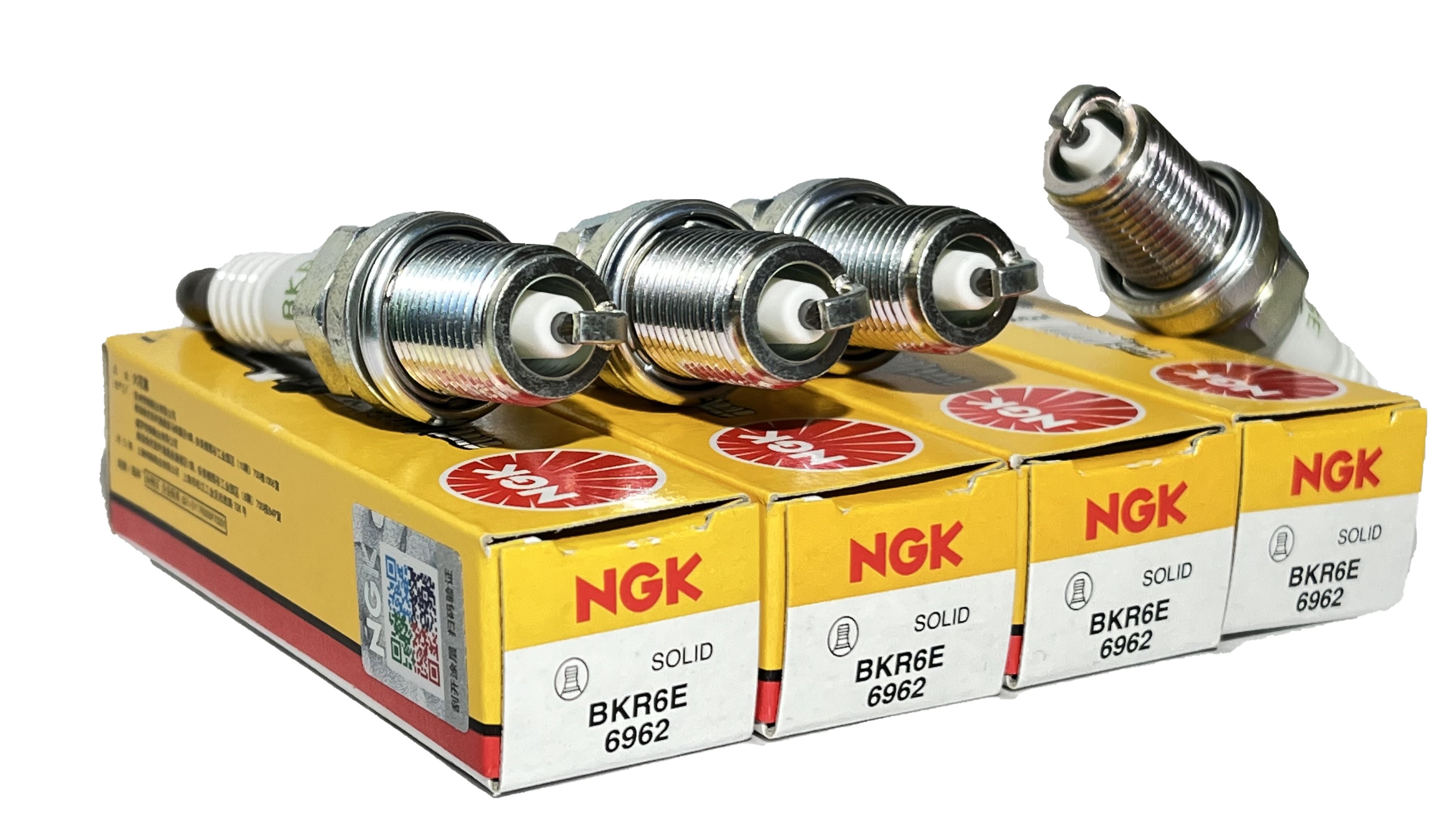 Свечи зажигания LOGAN 8кл  (NGK  №28)  (4 шт)    BKR6E   (6962)