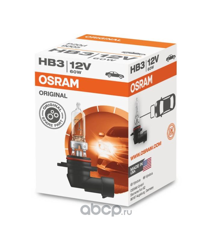 HB3  12v 60w    OSRAM